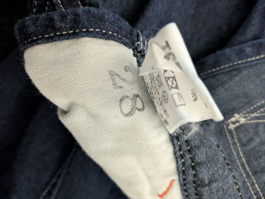 TCB jeans wrecking crew pants オーバーオール 28