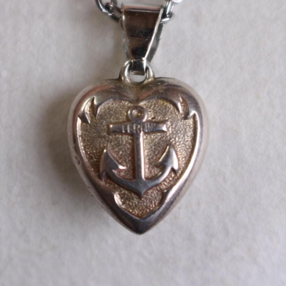 40s　スウィートハートジュエリー　WW2　錨　アンカー　navy　USN