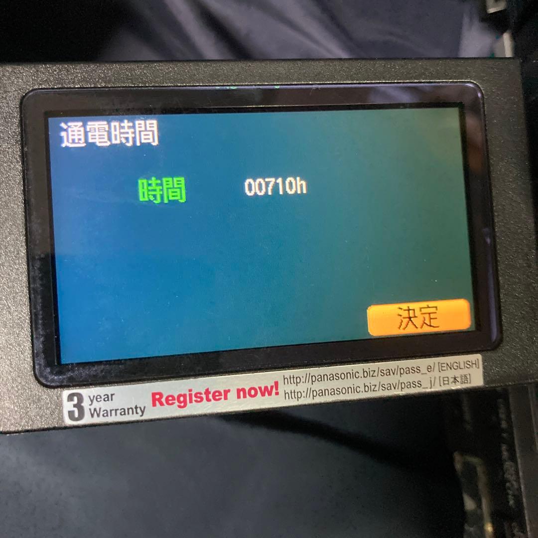 panasonic AG-AF105二台　放送用レンズ付き現状ジャンク扱い！