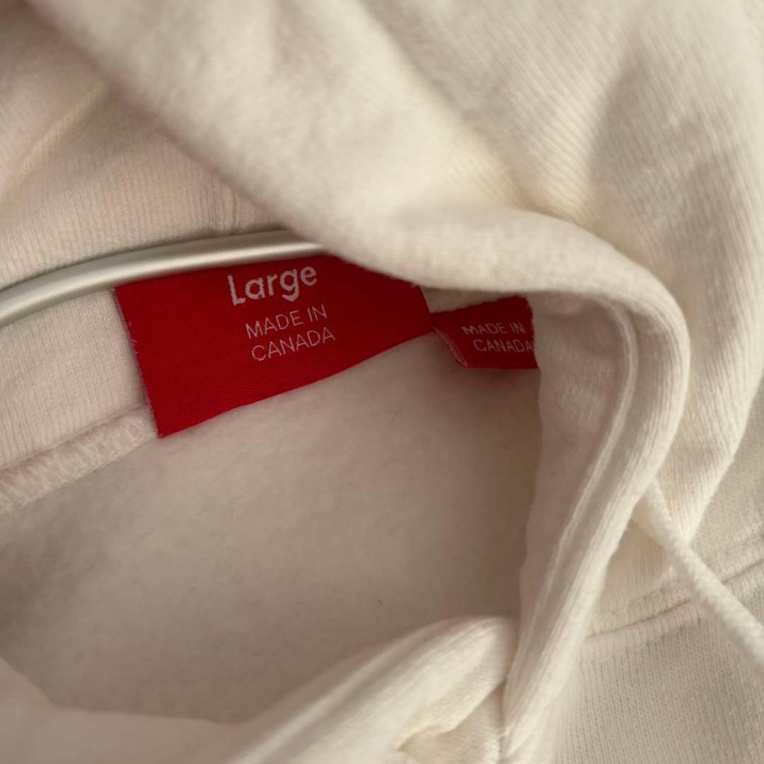 シュプリームSUPREMEビッグロゴフードパーカ ANTIHERO Dog L