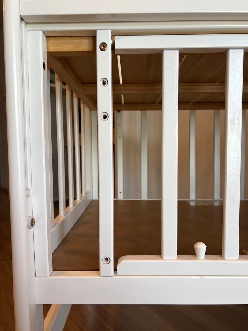 KATOJI ハイポジションベビーベット　ミニ　ホワイト