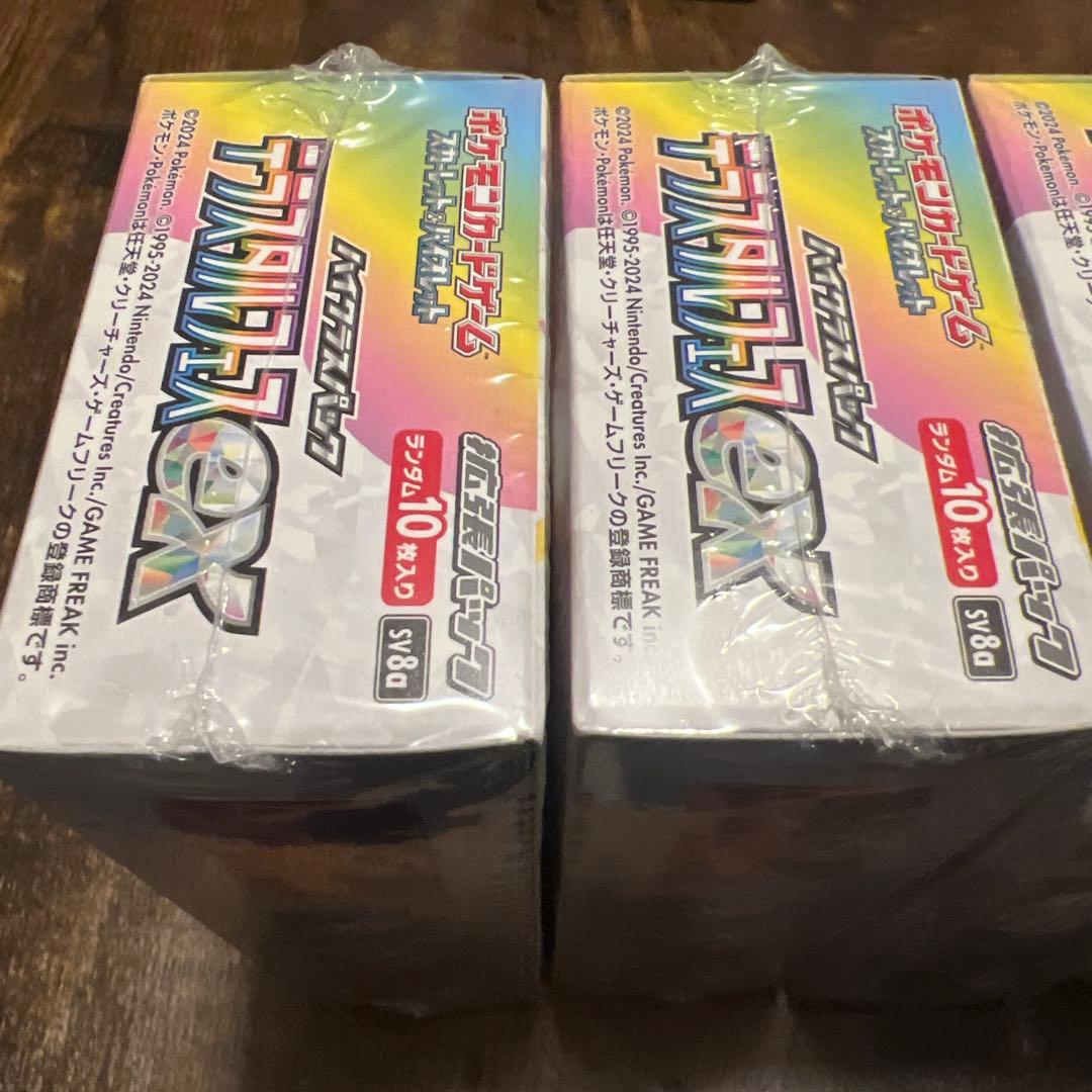 ポケモンカード　テラスタルフェス　4BOX シュリンク付き