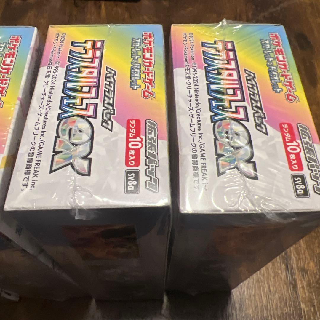 ポケモンカード　テラスタルフェス　4BOX シュリンク付き