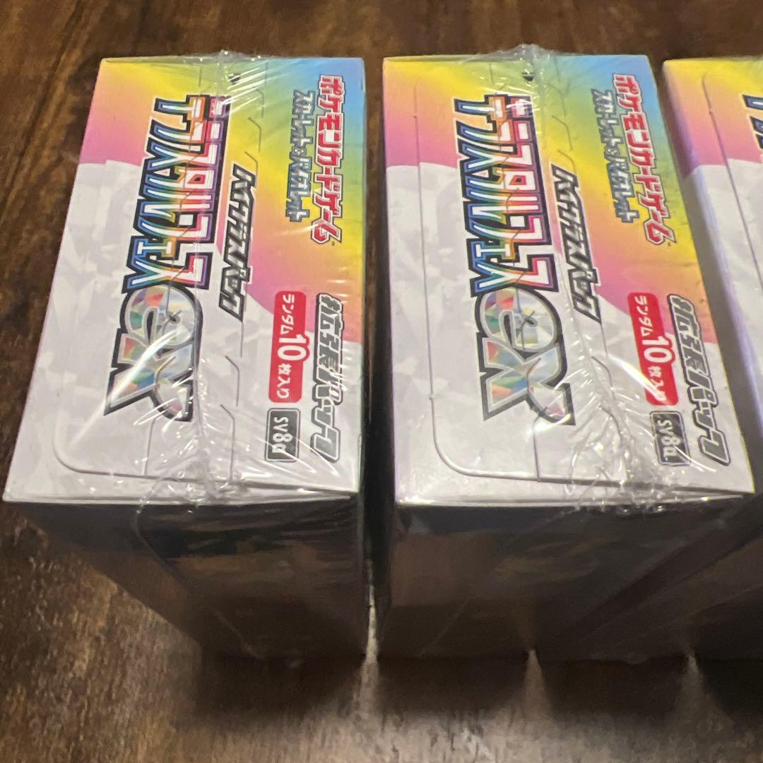 ポケモンカード　テラスタルフェス　4BOX シュリンク付き