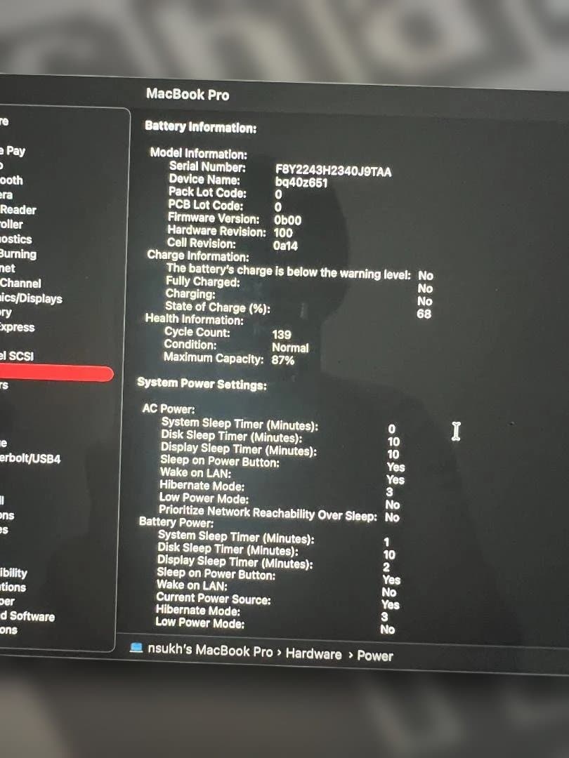 MacBook本体 Macbook Pro 16\" 2021 M1 Pro 32GB 512GB