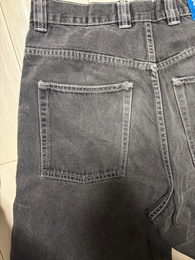 POLAR SKATE BIGBOY 旧ロゴ　グレー　デニム　Mサイズ