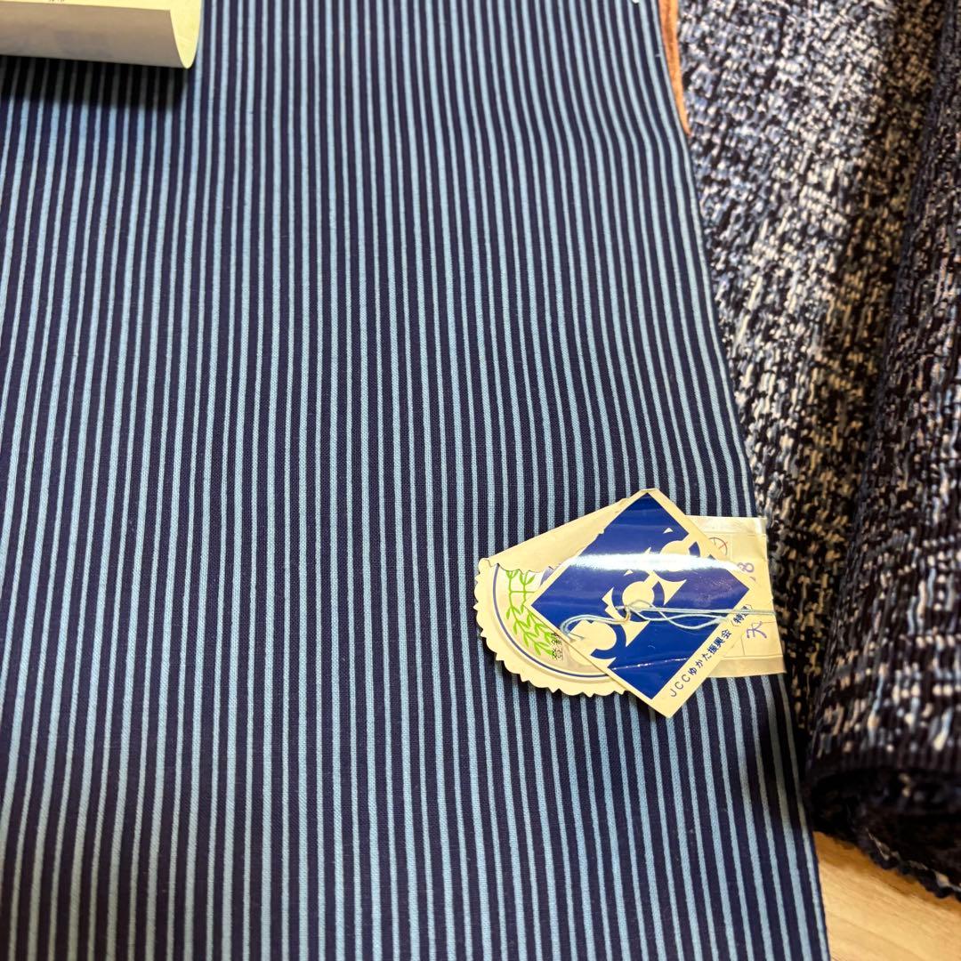 H格安 リメイク用　素材　 まとめ売り　着物　和服　10点　本染　浴衣　反物　星