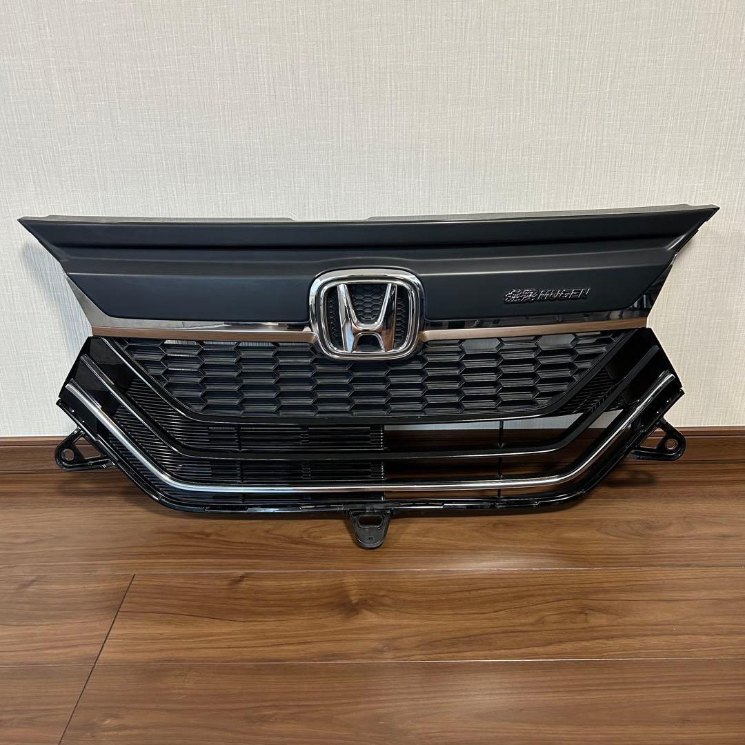 ゆうゆう N-BOX カスタム 無限フロントグリル