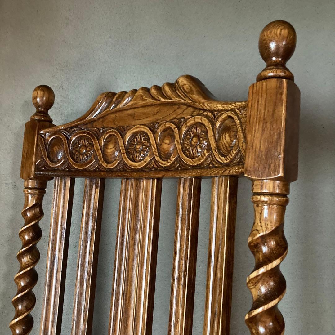 英国風アンティーク椅子