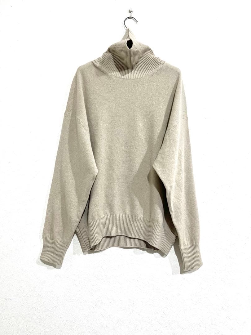 ドゥーズィエムクラス　2024AW JUSPER タートルネック プルオーバー