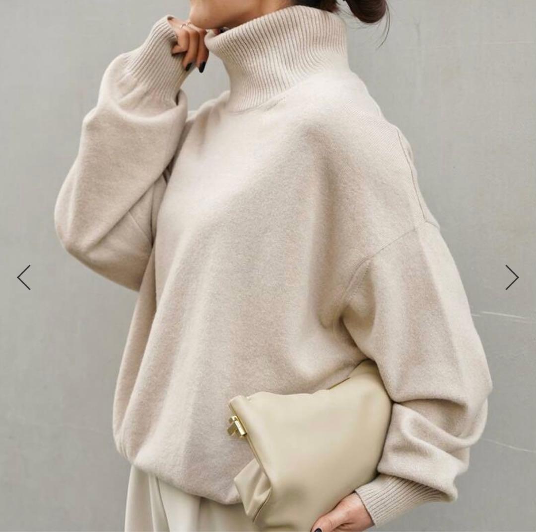 ドゥーズィエムクラス　2024AW JUSPER タートルネック プルオーバー