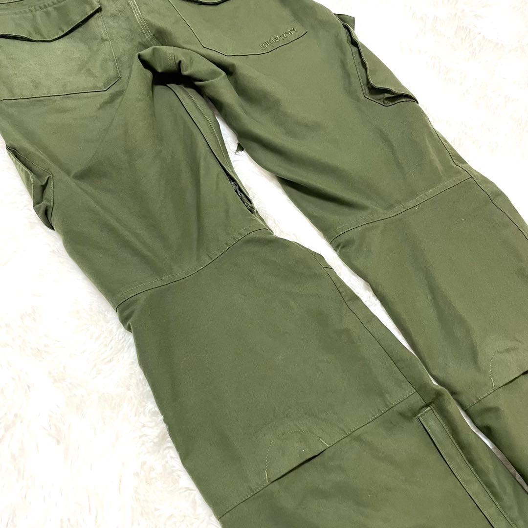 Burton スノーボード ビブパンツ オリーブカラー