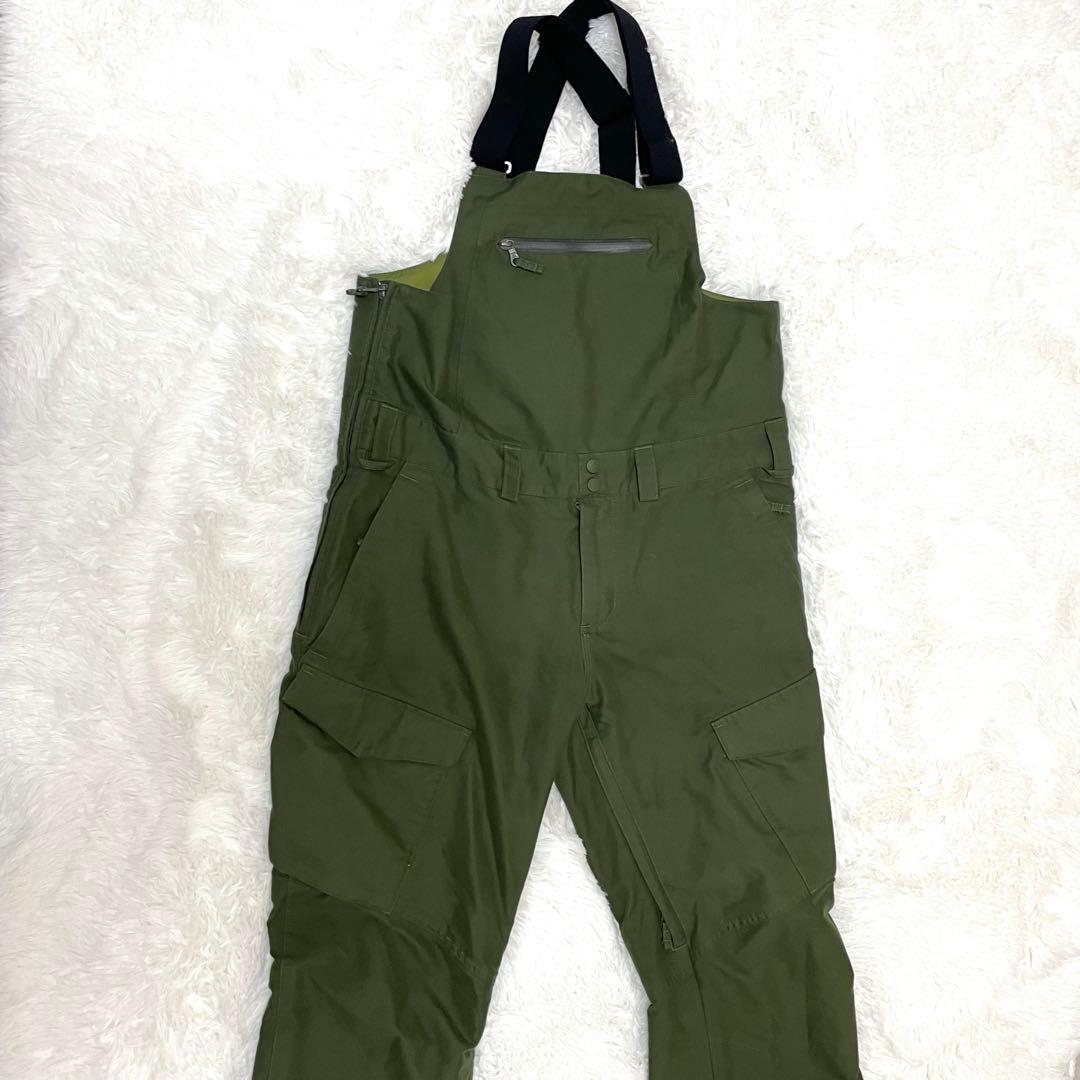 Burton スノーボード ビブパンツ オリーブカラー