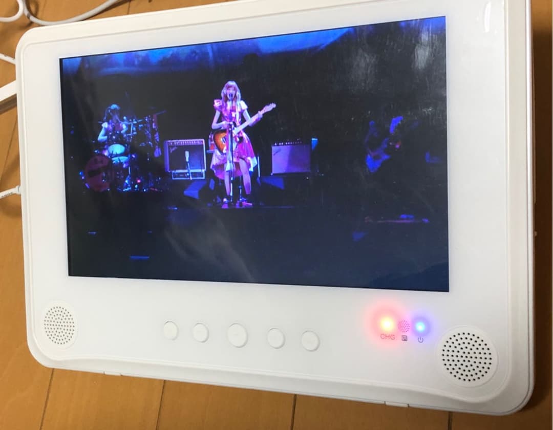 9インチ 防水ポータブルDVDプレイヤー ZM-90WB