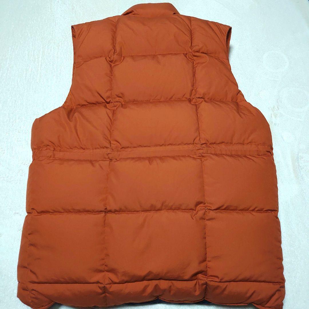 BEAMS PLUS　トリプルコラボ　ダウンベスト XL　美品　オレンジ