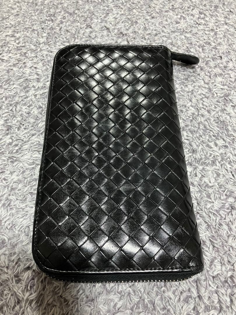 【格安】ボッテガヴェネタ ラウンドファスナー長財布