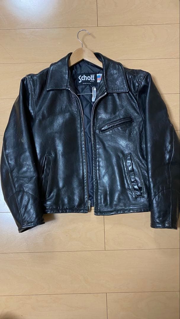 希少モデルSchott シングルライダース　691SVS 36