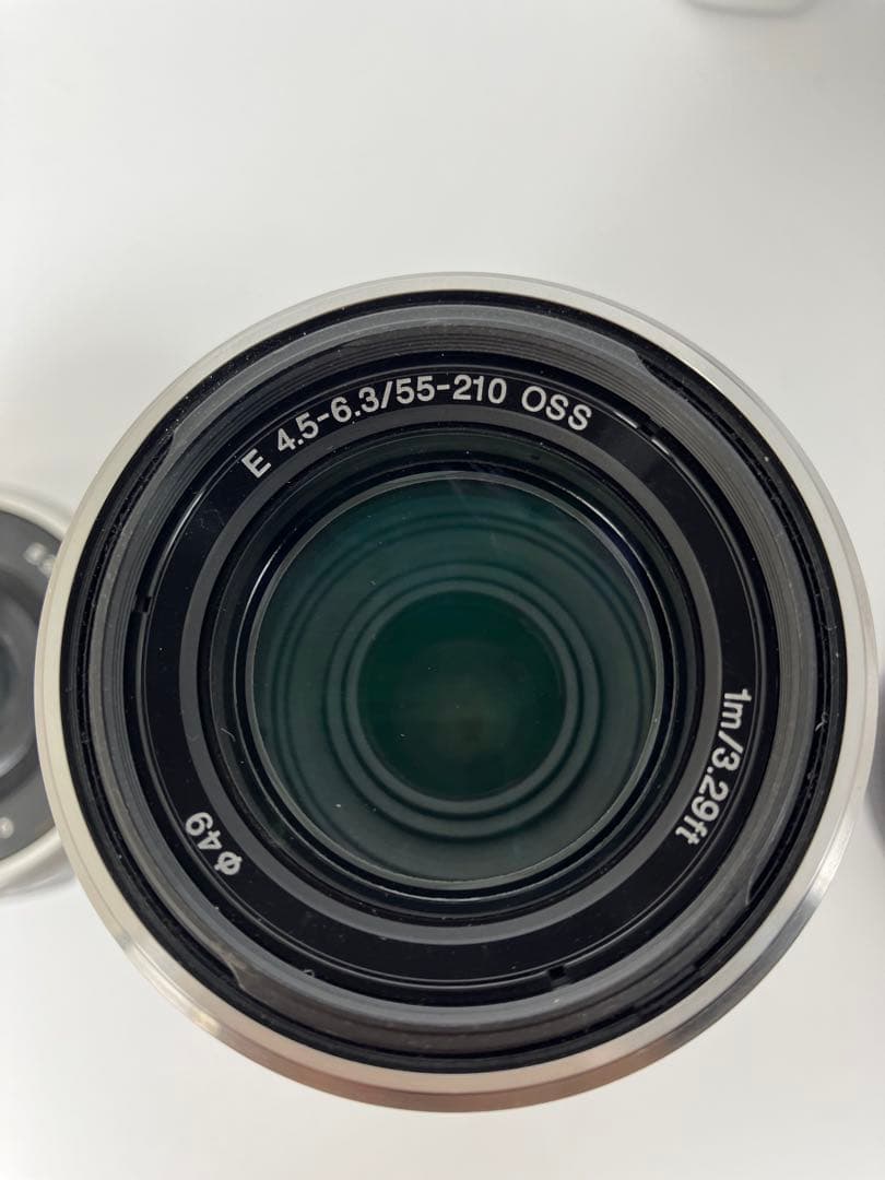 【返品保証・動作確認済】SONY α6000 ホワイト ダブルズームレンズキット