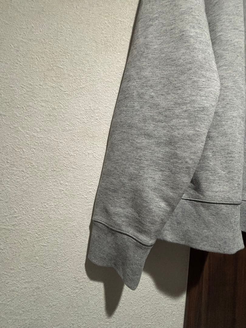 ポニー刺繍ハーフジップスウェット