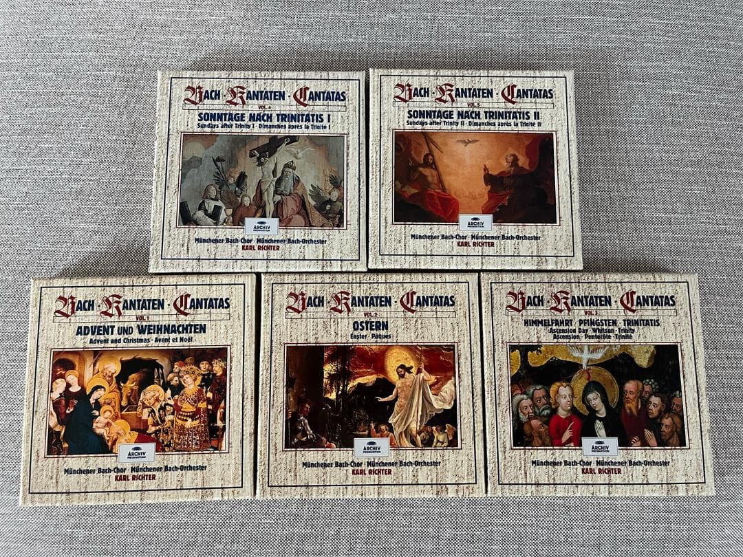 【26CD】バッハ カンタータ集（カール・リヒター）