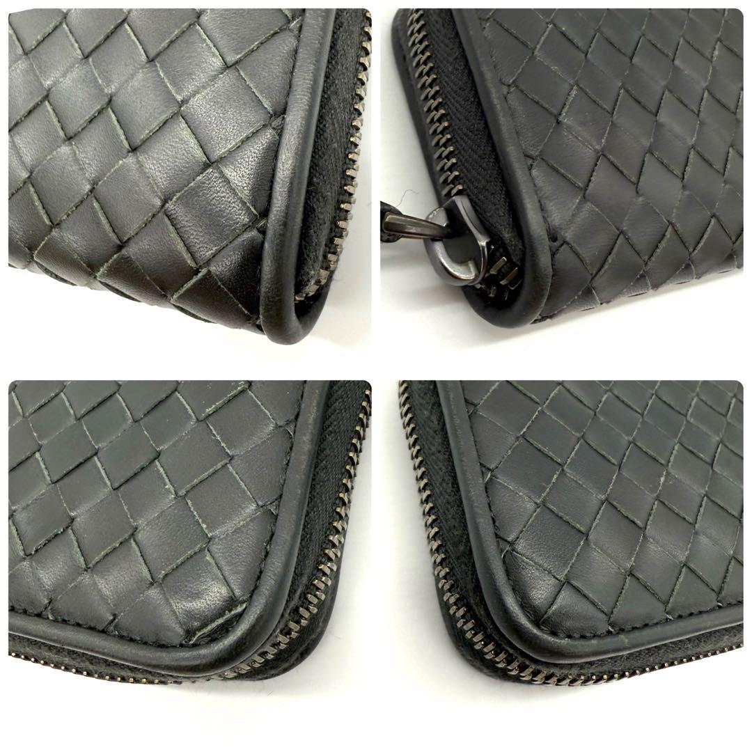★美品★BOTTEGA VENETA イントレチャート ケース グレー