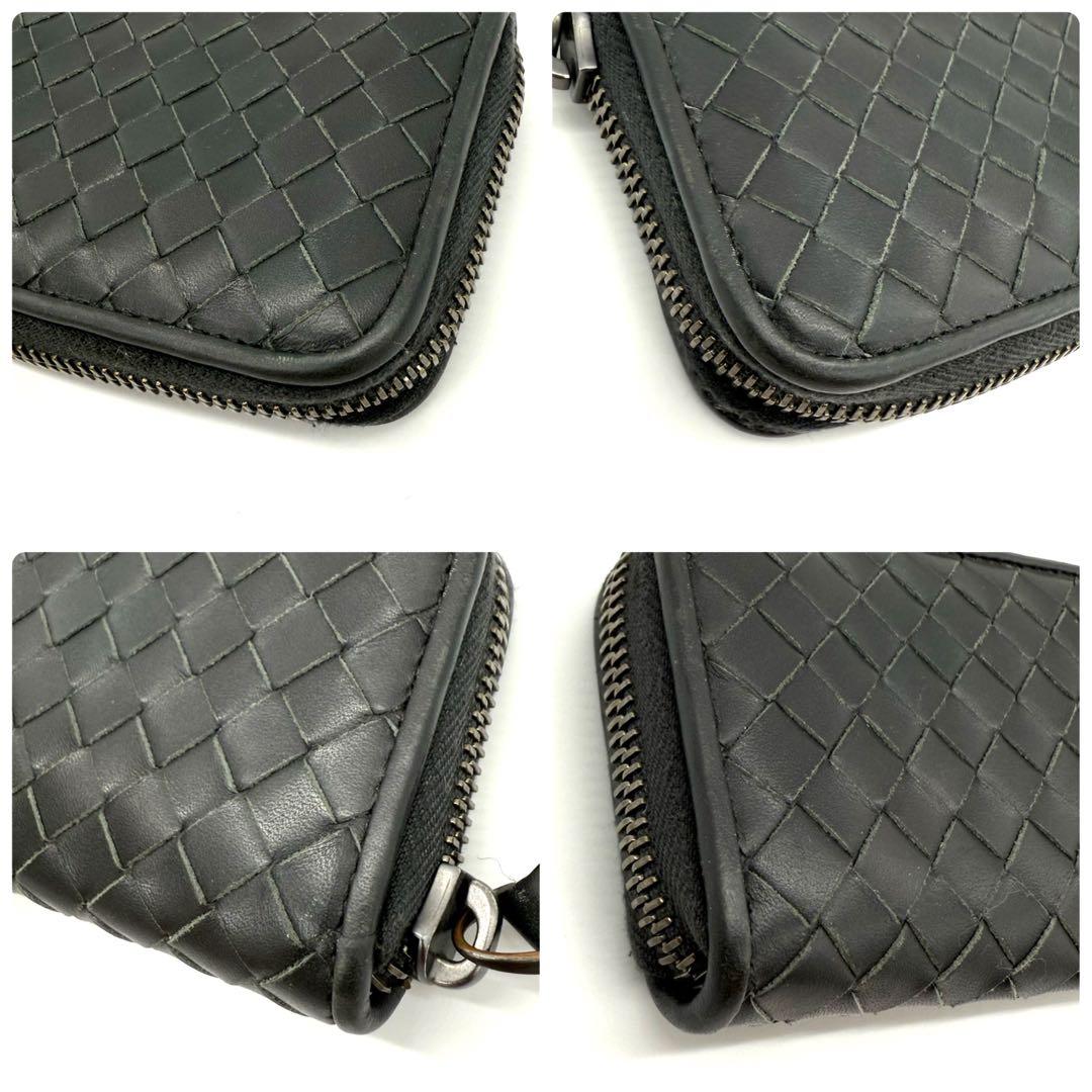 ★美品★BOTTEGA VENETA イントレチャート ケース グレー
