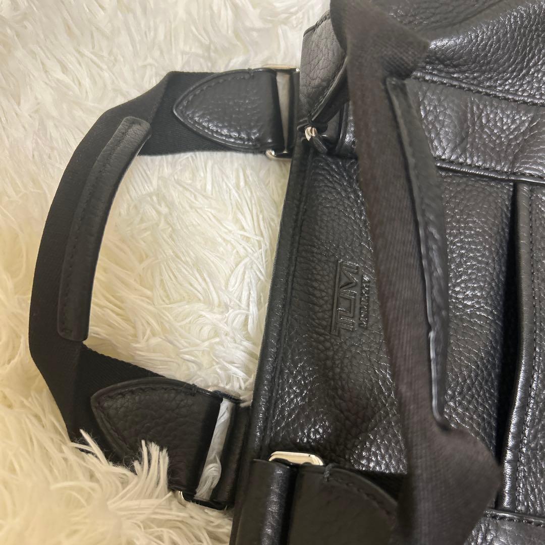【美品】超希少✨ TUMI 2way ALPHA TAOS トップグレインレザー