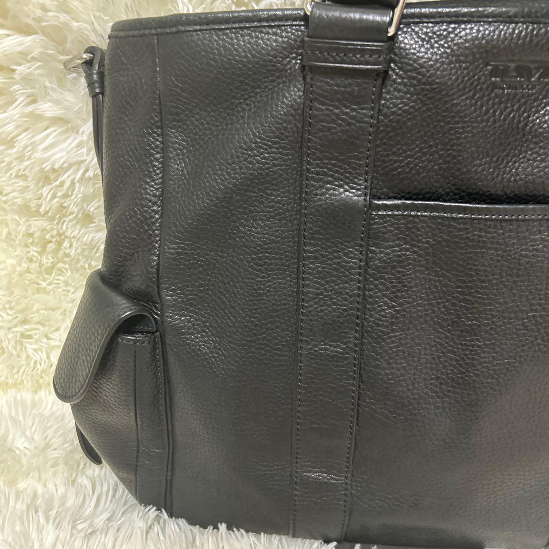 【美品】超希少✨ TUMI 2way ALPHA TAOS トップグレインレザー