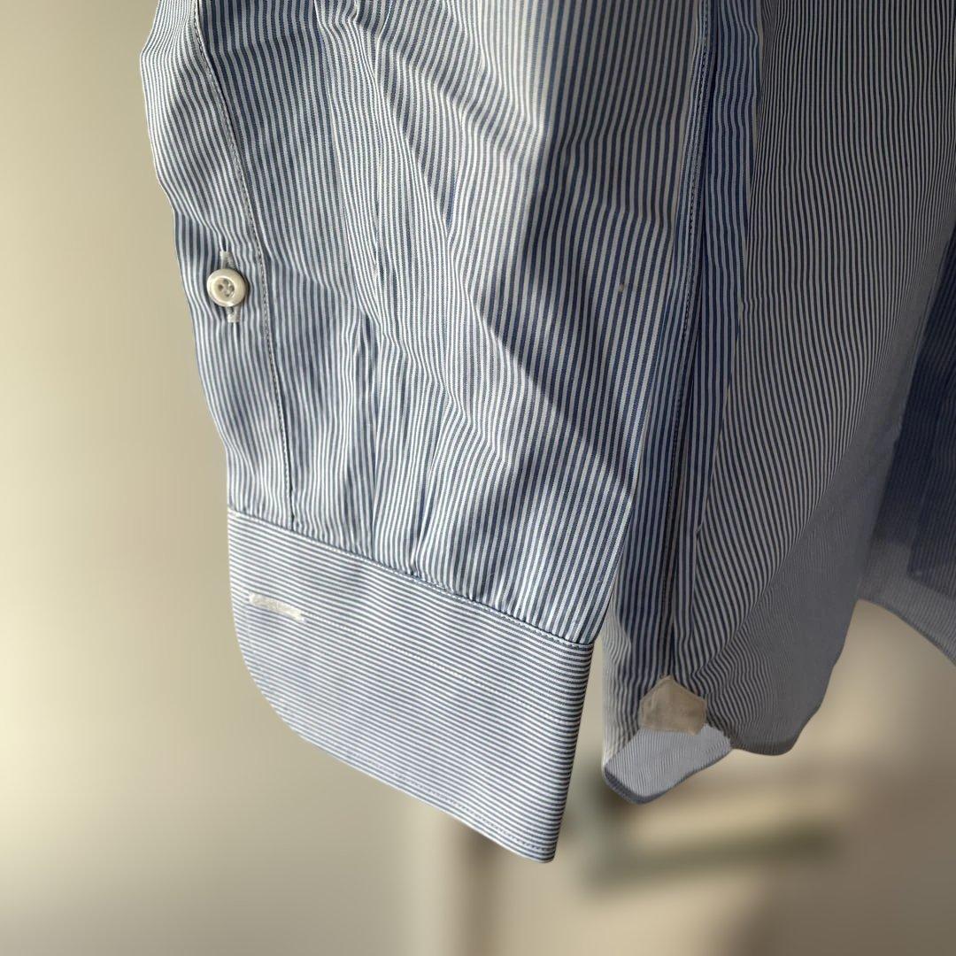 【美品、値下げ】エリコフォルミコラ　ストライプ　シャツ