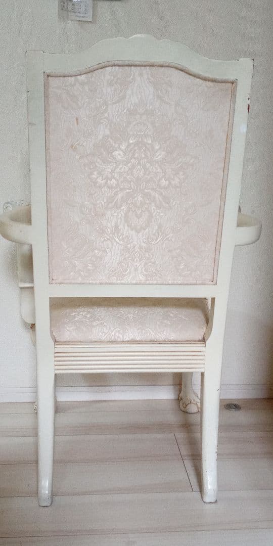 再値下げ↓クラシックホワイト猫足チェア