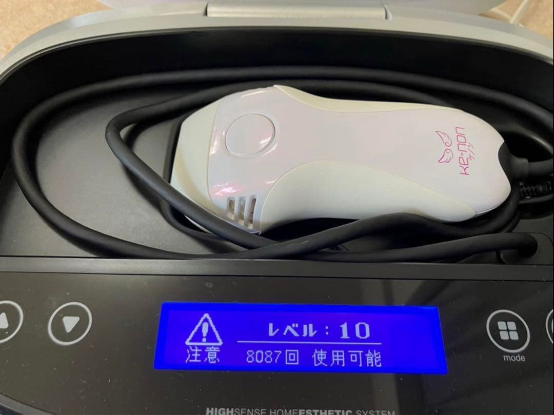 ポッキリ価格‼️送料込み‼️美品 ‼️ケノン6.2 脱毛器 カートリッジ付き‼️美顔器