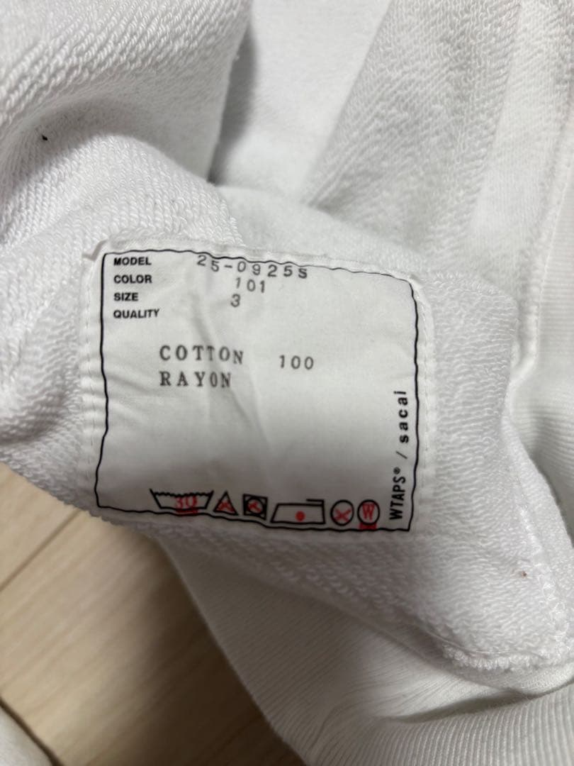 WTAPS 刺繍ロゴ パーカー