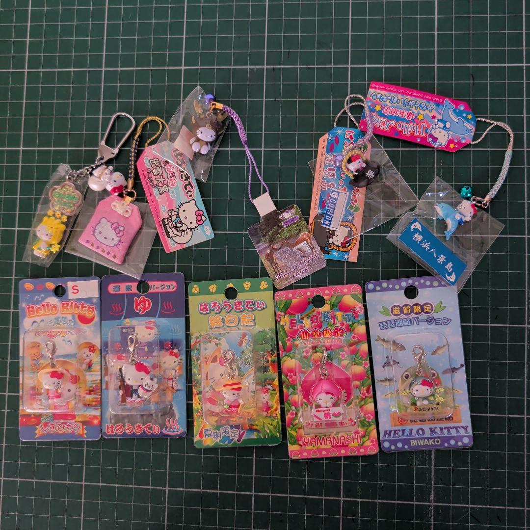 未使用 未開封 ハローキティ ファスナーマスコット ご当地 キティ キーホルダー