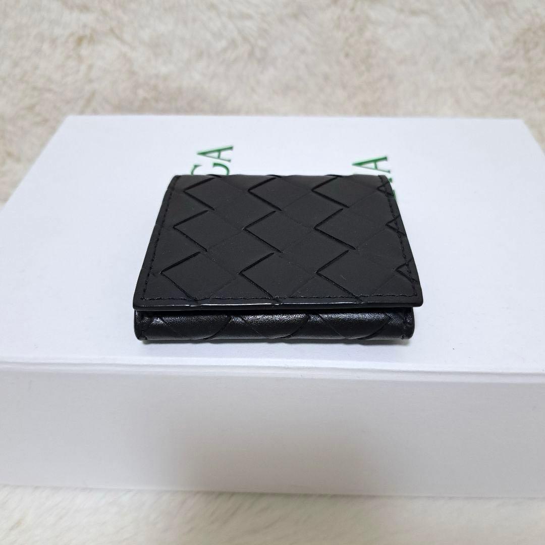 ✨極美品✨ボッテガ　ケース　小銭入れ　イントレチャート　マキシ　ブラック