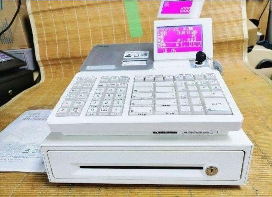 カシオレジスター　SR-S4000　スマホ連携Bluetooth　921464