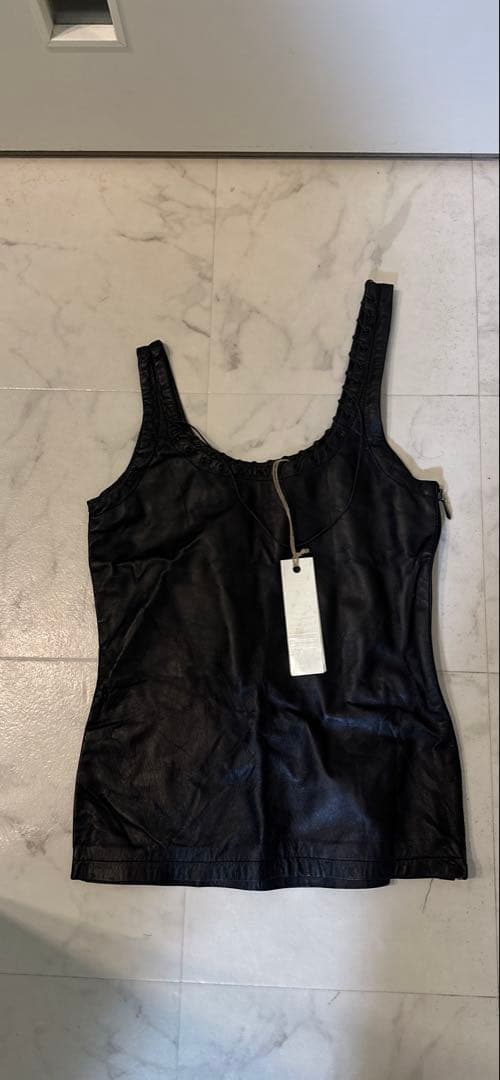 DIRK BIKKEMBERGブラック キャミソール