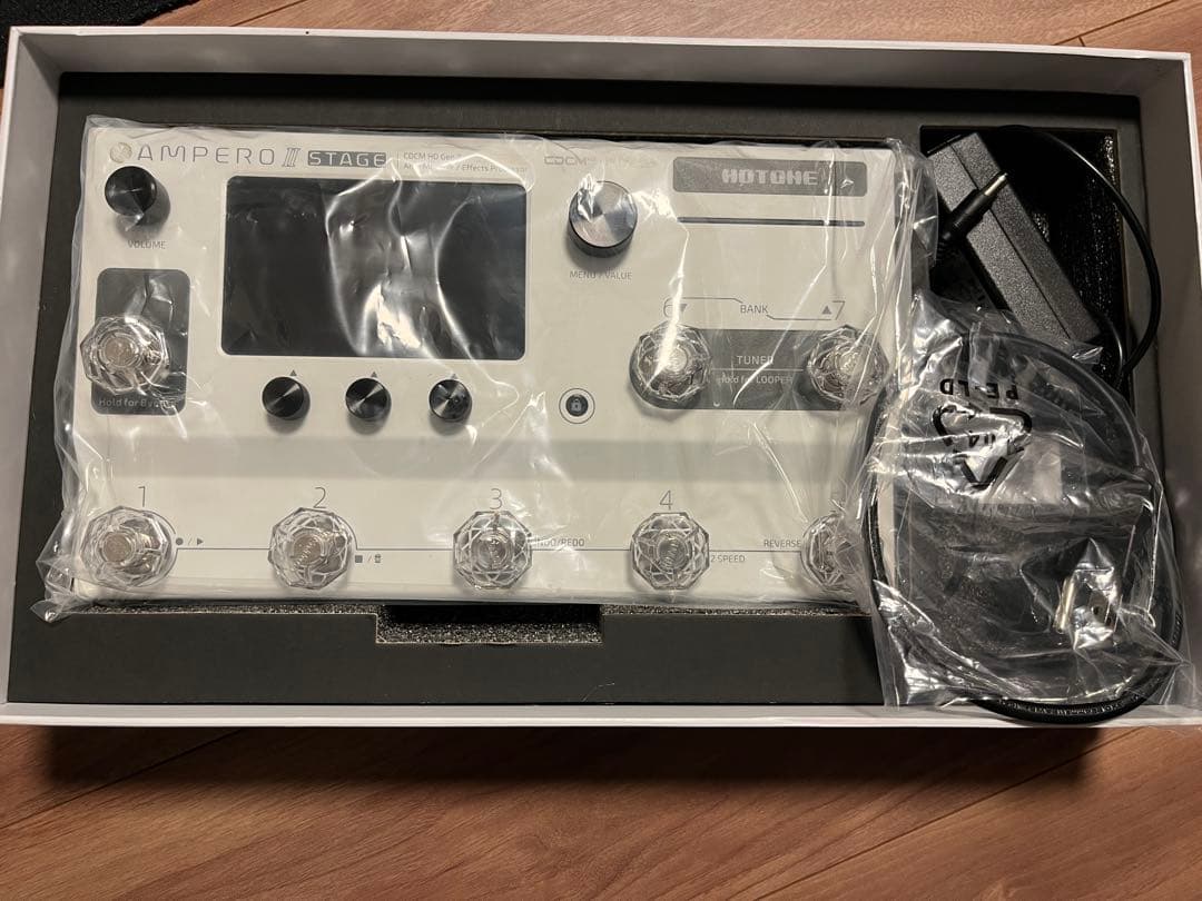 Hotone Ampero II Stage ギターエフェクター