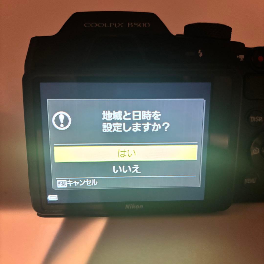 【極美品】Nikon COOLPIX B500 専用アプリでスマホとwifi接続