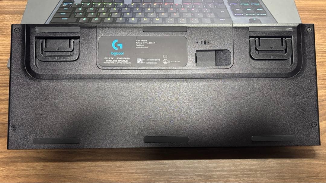 Logicool G913 TKL タクタイル（茶軸）