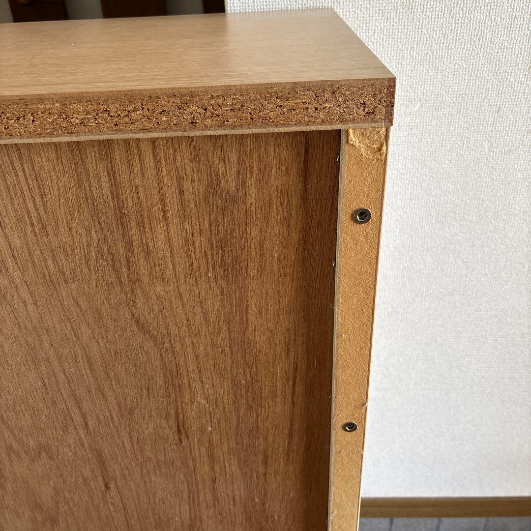 木製シューズボックス　シューズラック靴箱靴棚下駄