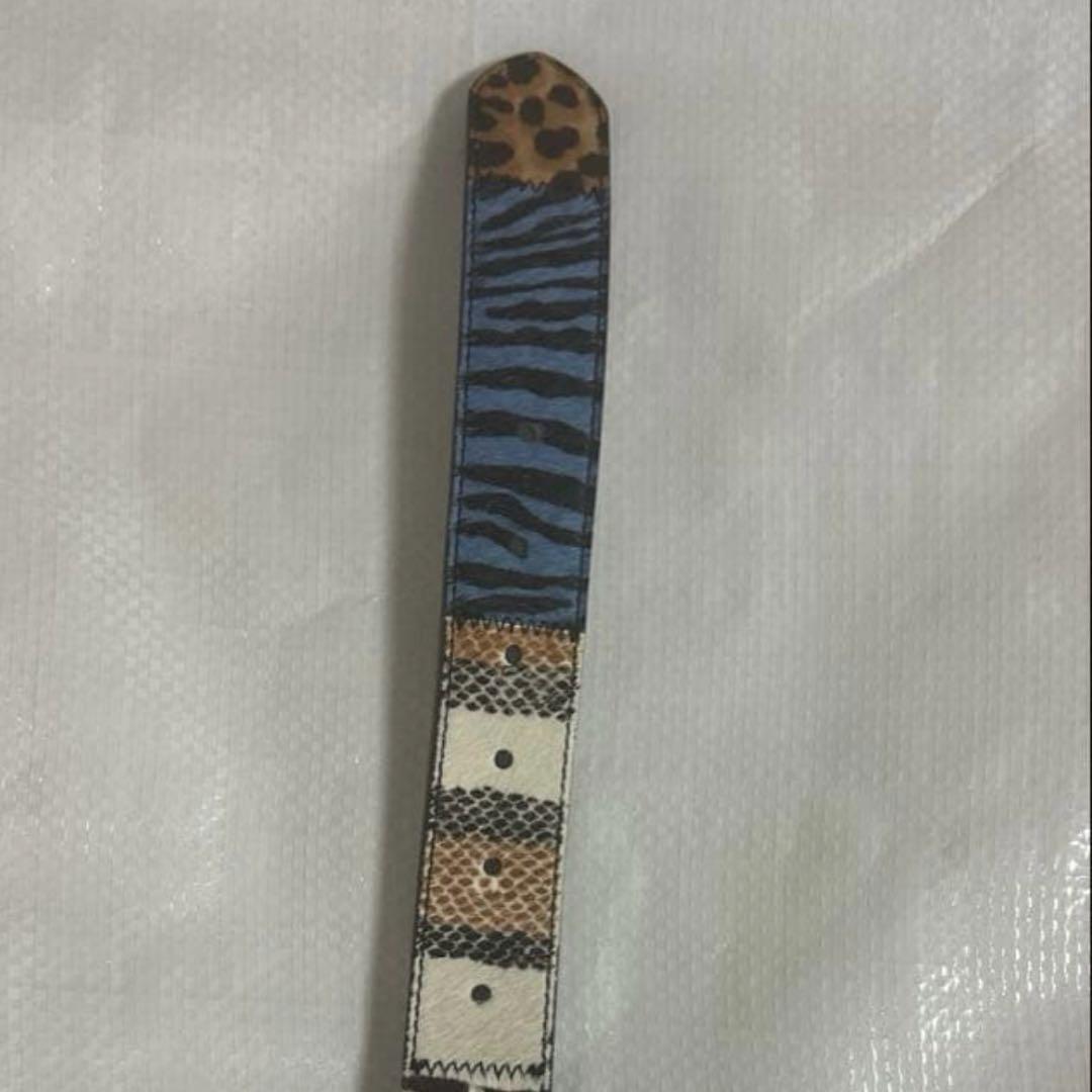 美品 Stussy MIXED ANIMAL PRINT BELT