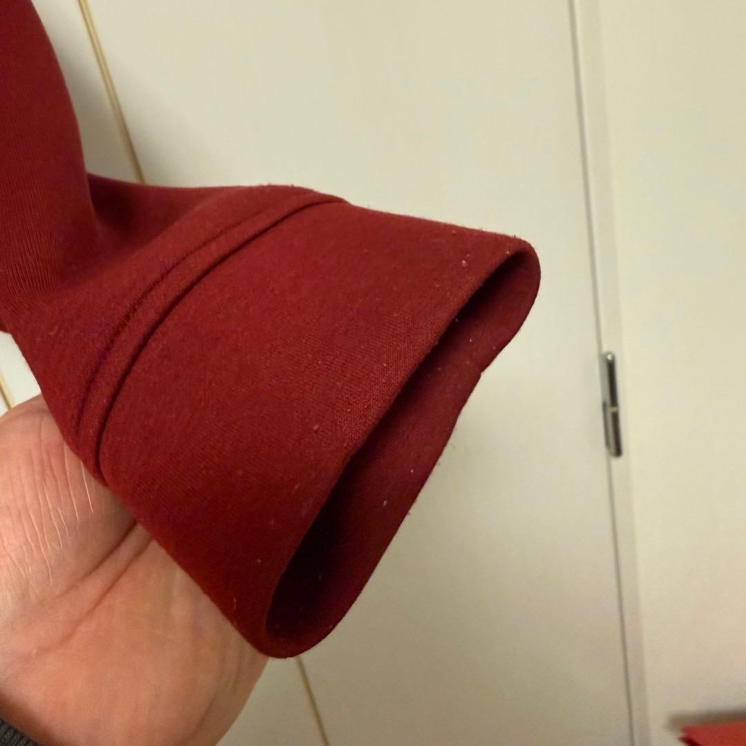 ブラックレーベル クレストブリッジ ショルダーチェックロゴフーディー