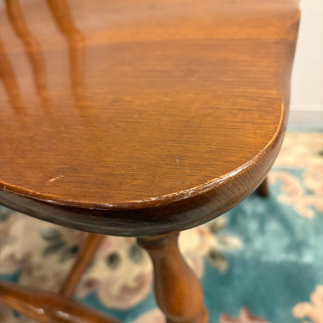 かしわ　柏木工　スピンドルバック　ウィンザーチェア