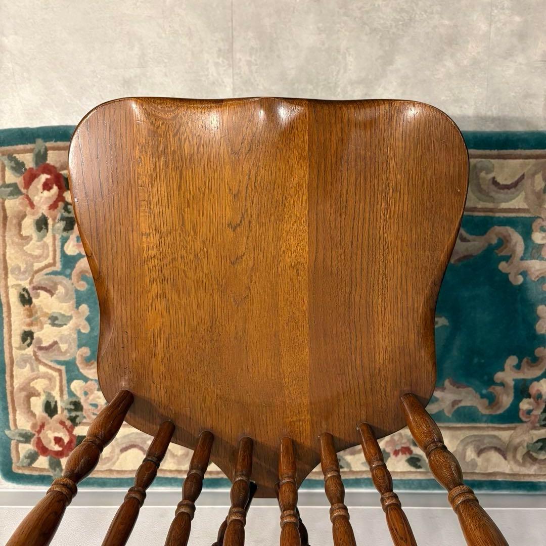 かしわ　柏木工　スピンドルバック　ウィンザーチェア