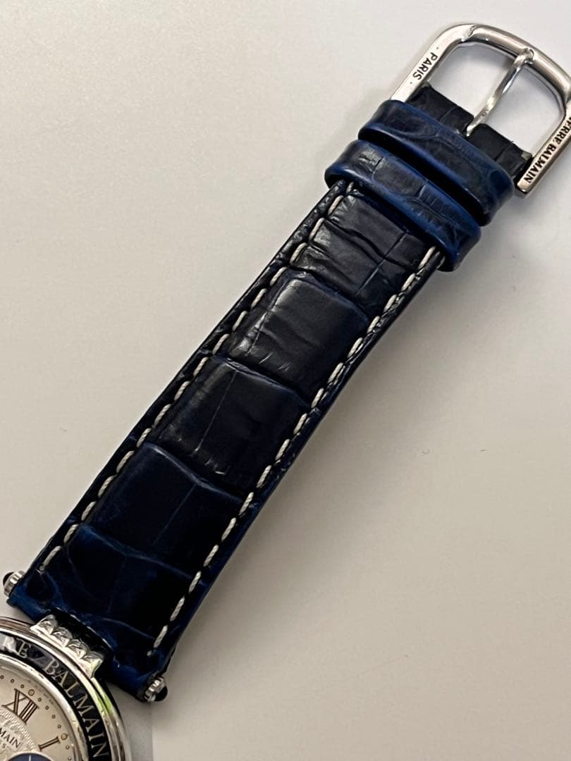 BALMAIN クォーツ クロノグラフ 腕時計 ビンテージ スイス製