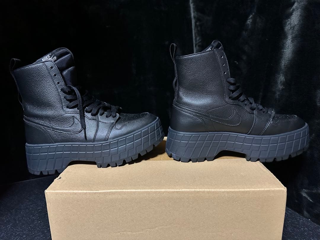 【ほぼ未使用】NIKE Air Jordan1 ブルックリン ハイ ブラック