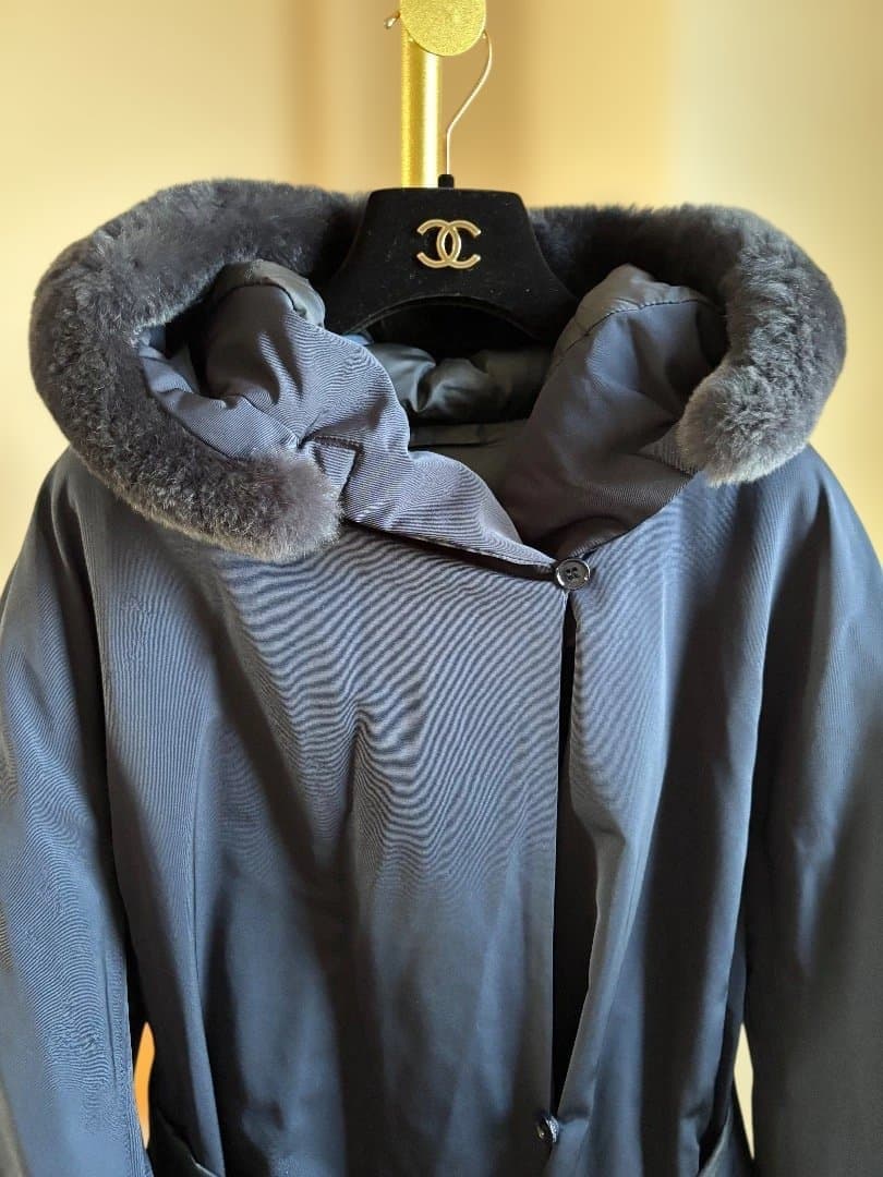 マックスマーラ♡ダウンジャケット♡ファーとビジューつき