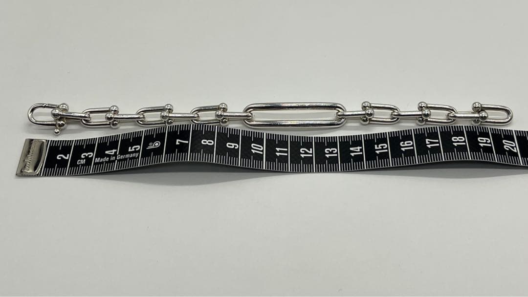 ティファニー TIFFANY&CO ハードウェア ミディアムリンク ブレスレット