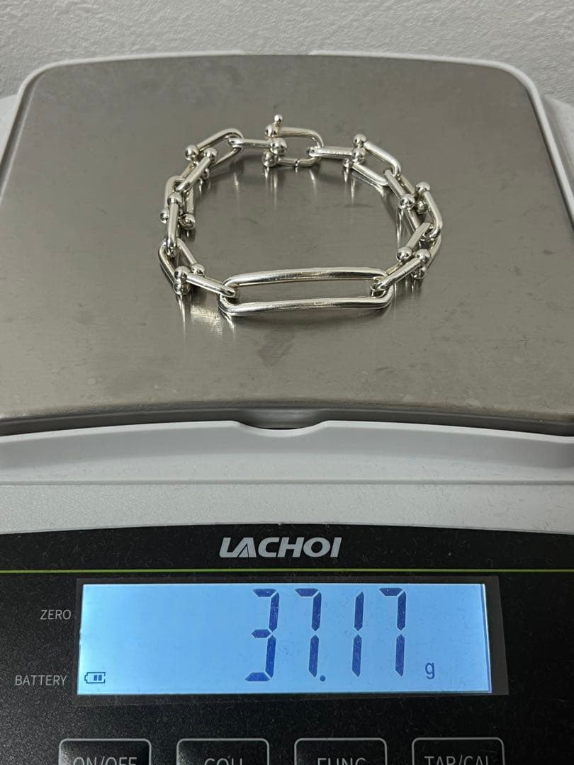 ティファニー TIFFANY&CO ハードウェア ミディアムリンク ブレスレット