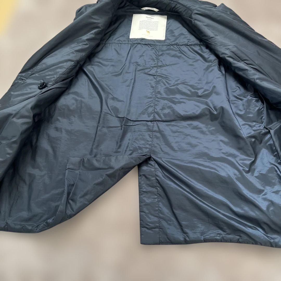 MaxMara ダウン風ベスト ネイビーマックスマーラJI42